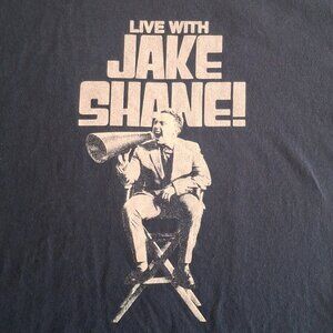 T Shirt Live With Jake Shane 2025 Tour Podcaster Comedy Size L Large